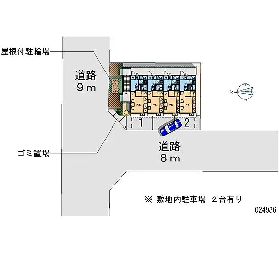 鳥取市津ノ井 月極駐車場